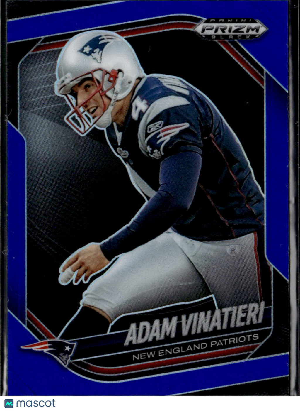 Adam Vinatieri 2025 Prizm Black Blue /199 New England Patriots