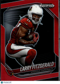 Larry Fitzgerald 2025 Prizm Black Red /299 Arizona Cardinals