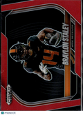 Braylon Staley 2025 Prizm Black Red /299 Tennessee Volunteers