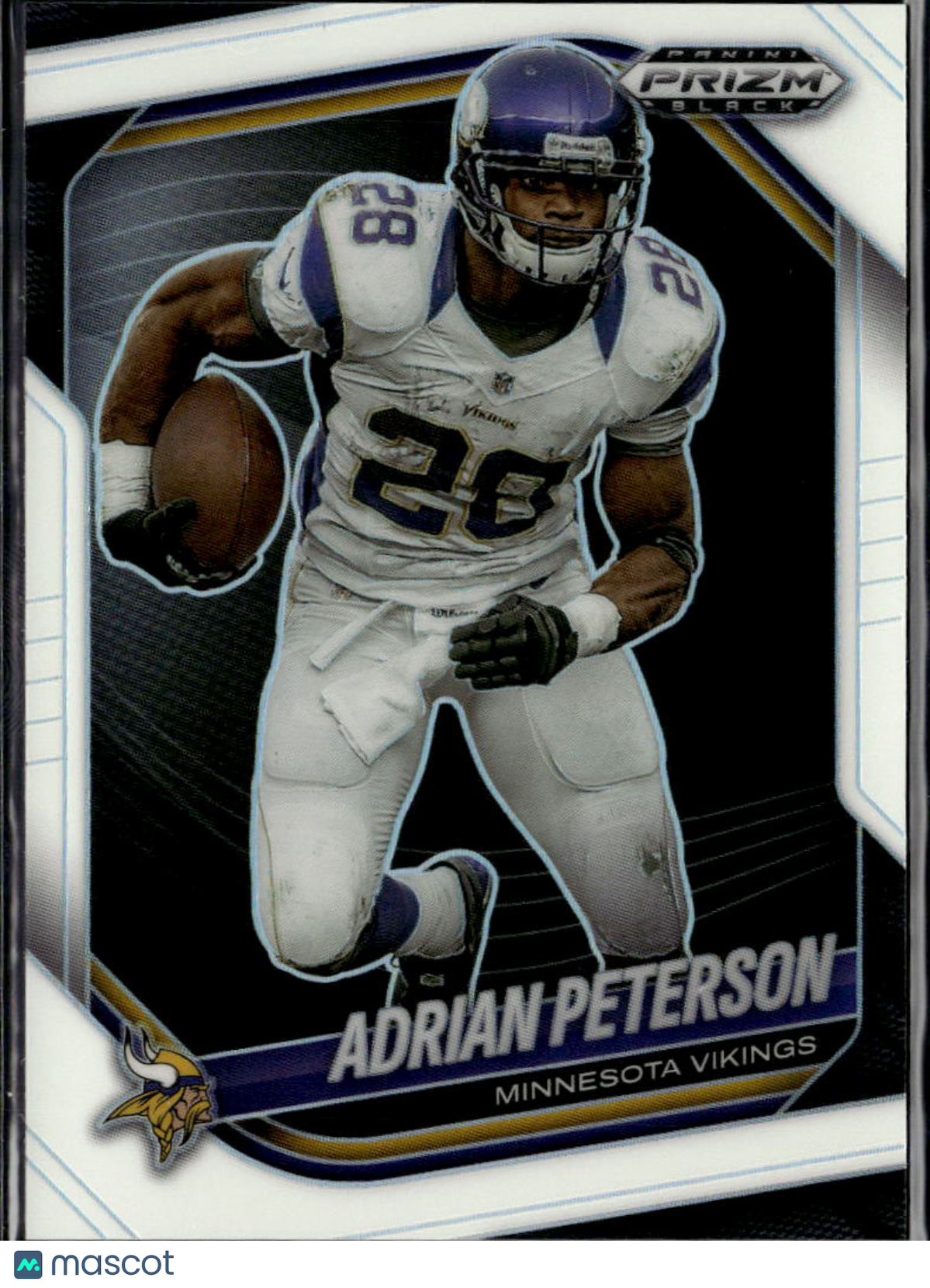 Adrian Peterson 2025 Prizm Black White Prizm 170/175 Minnesota Vikings
