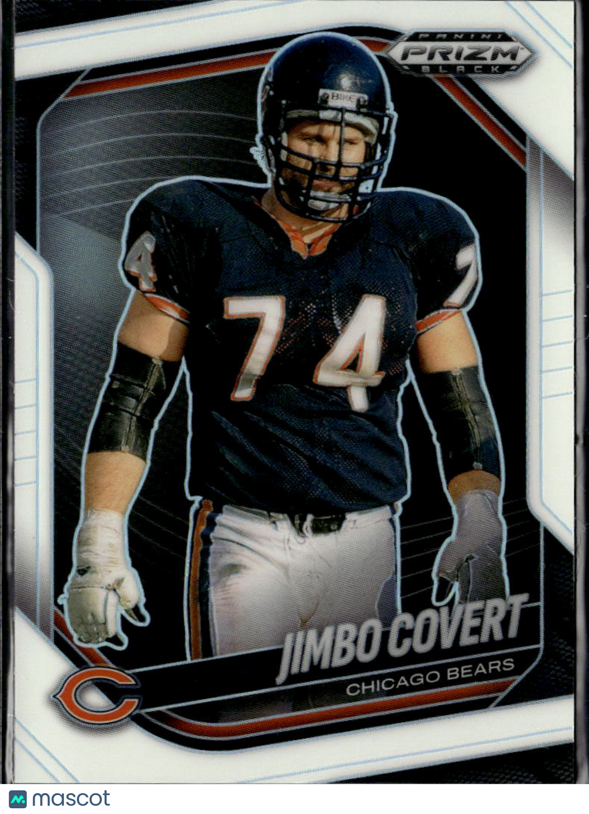 Jimbo Covert 2025 Prizm Black White Prizm /175 Chicago Bears