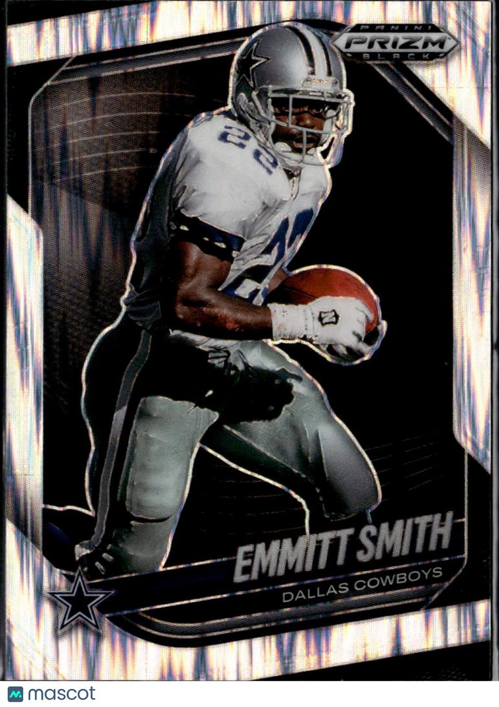 Emmitt Smith 2025 Prizm Black Shock Prizm /249 Dallas Cowboys