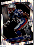 Ty Law 2025 Prizm Black Shock Prizm /249 New England Patriots