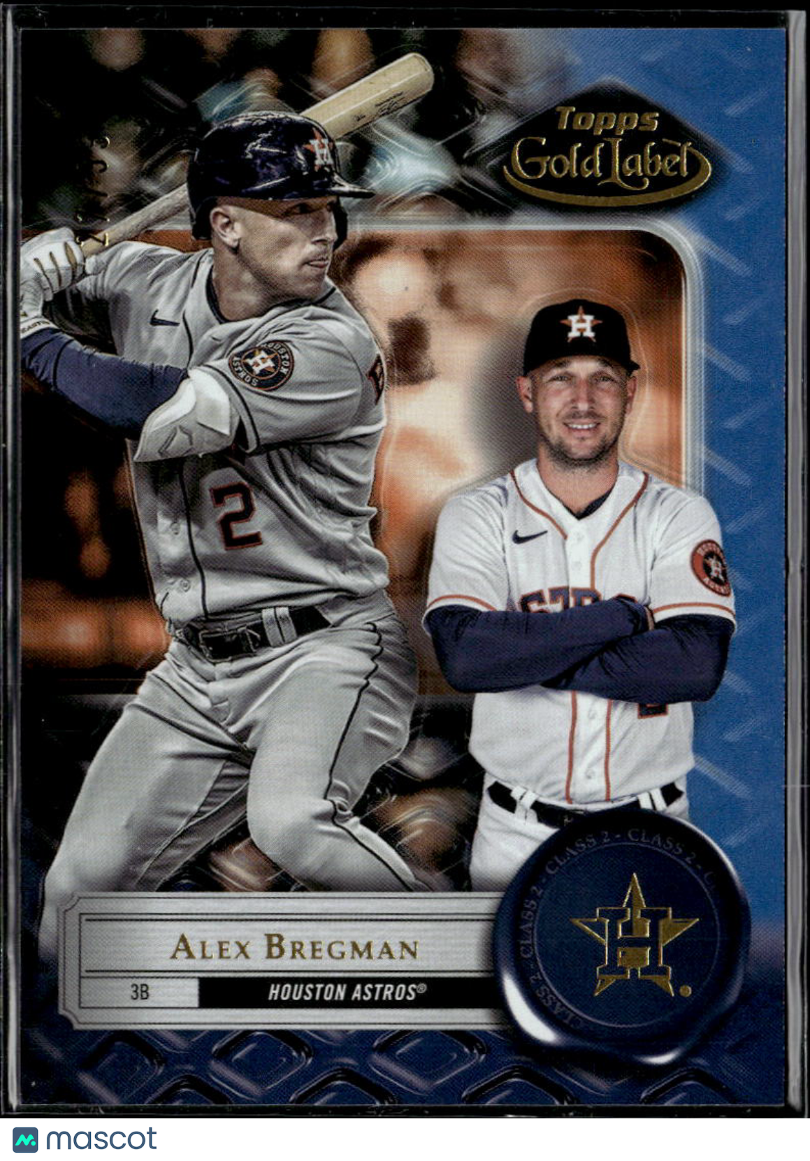 Alex Bregman 2022 Topps Gold Label Class Blue /150 Houston Astros