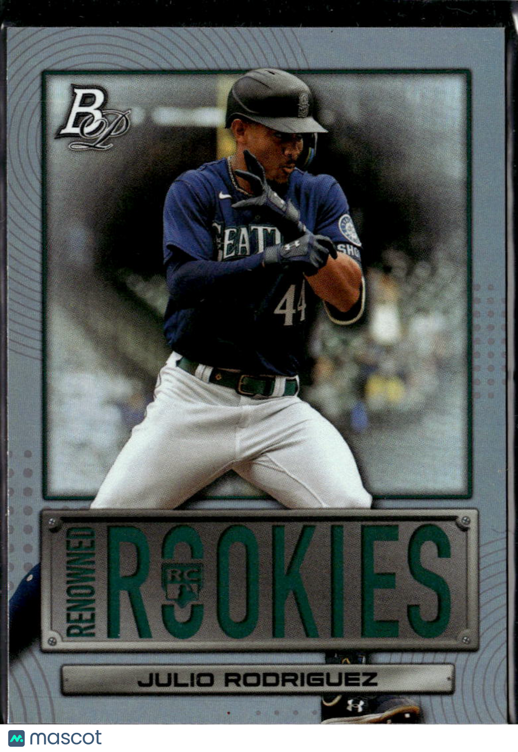Julio Rodriguez 2022 Bowman Platinum Renowned Rookies Insert Seattle Mariners
