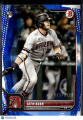 Seth Beer 2022 Bowman RC Rookie Blue /125 Arizona Diamondbacks