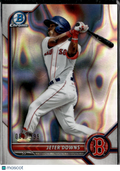 Jeter Downs 2022 Bowman Chrome Lava Refractor /399 Boston Red Sox