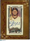 Thairo Estrada 2025 Topps Allen & Ginter Auto Autograph San Francisco Giants
