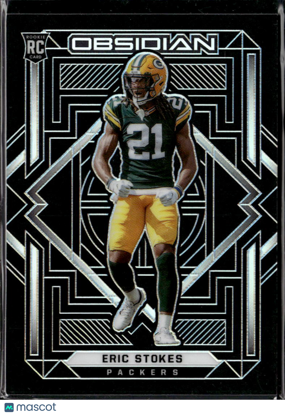Eric Stokes 2021 Panini Obsidian Rookie RC Green Bay Packers
