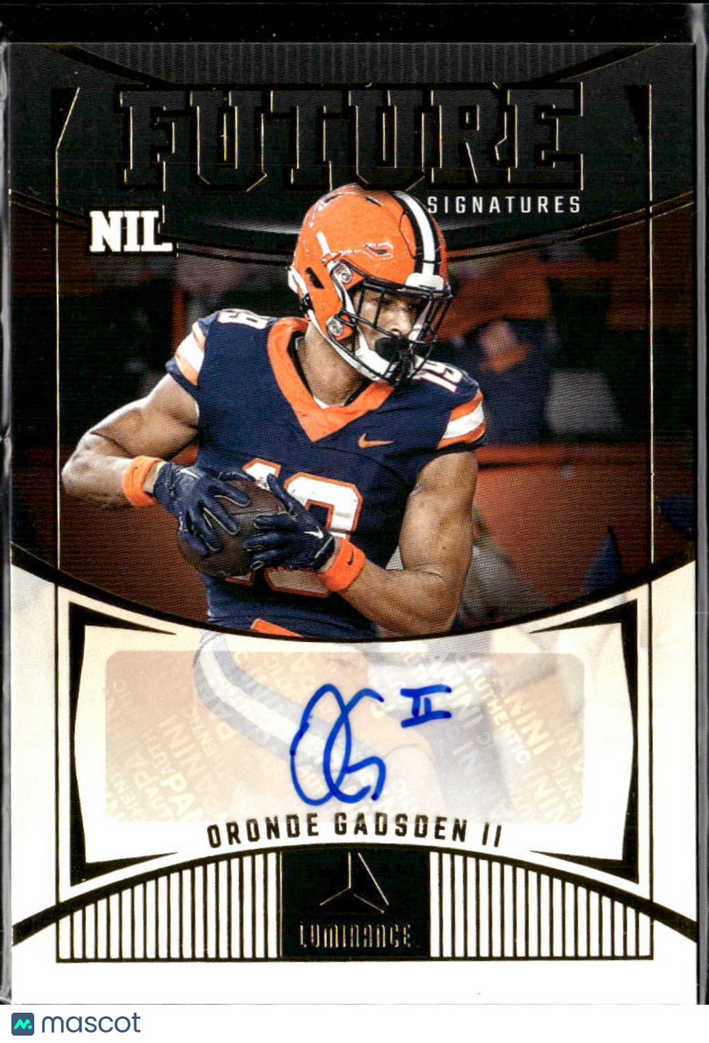 Oronde Gadsden II 2024 Luminance Autograph Auto Syracuse Orange