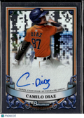 Camilo Diaz 2024 Bowman Sterling Auto Autograph Houston Astros