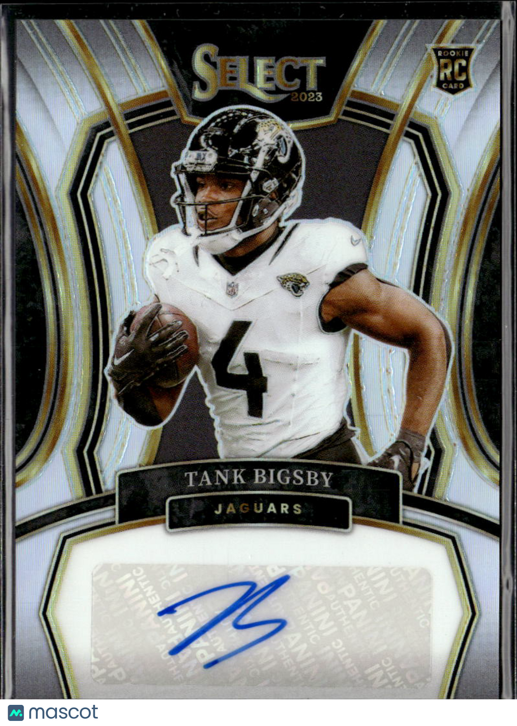 Tank Bigsby 2023 Select Auto Autograph RC /399 Jacksonville Jaguars