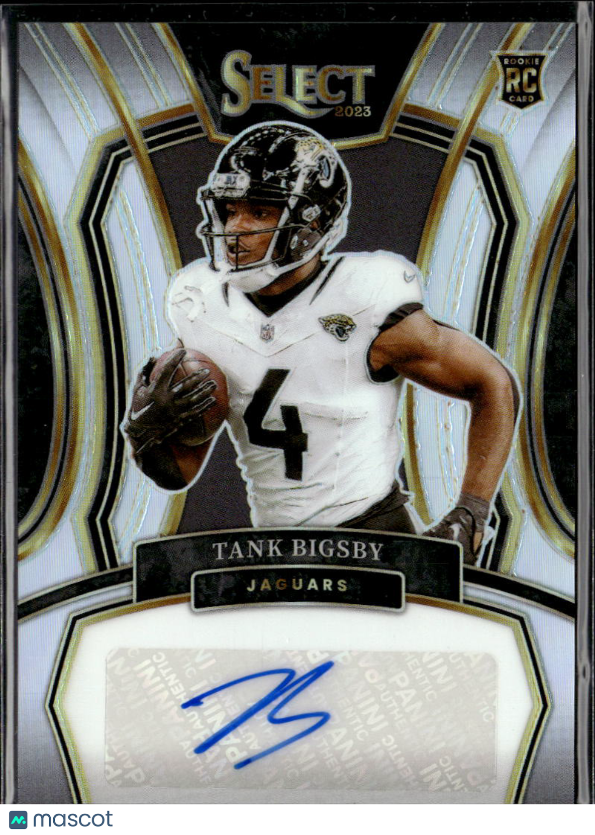 Tank Bigsby 2023 Select Auto Autograph RC /399 Jacksonville Jaguars