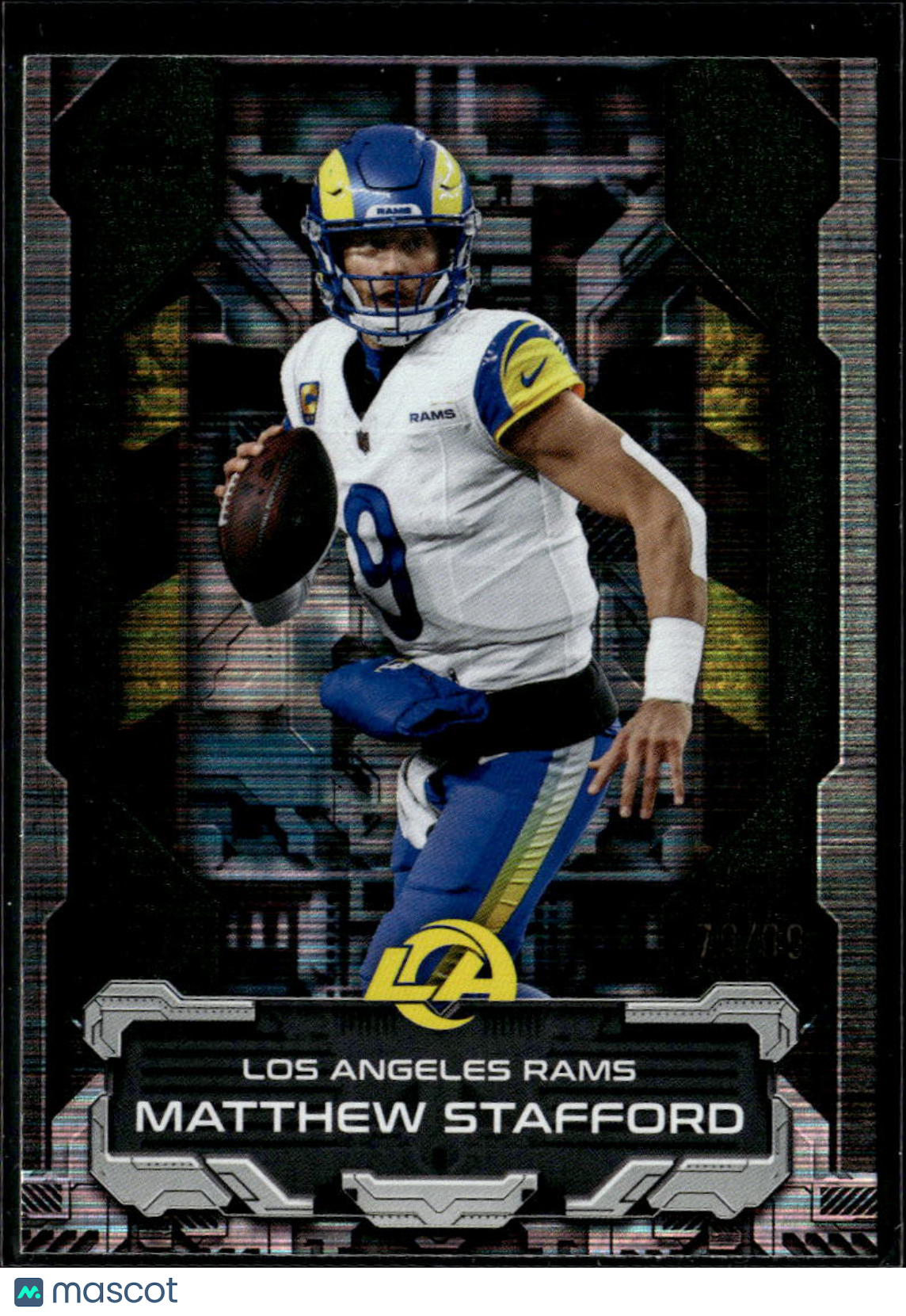 Matthew Stafford 2026 Topps Touchdown Machines Green 79/99 Los Angeles Rams