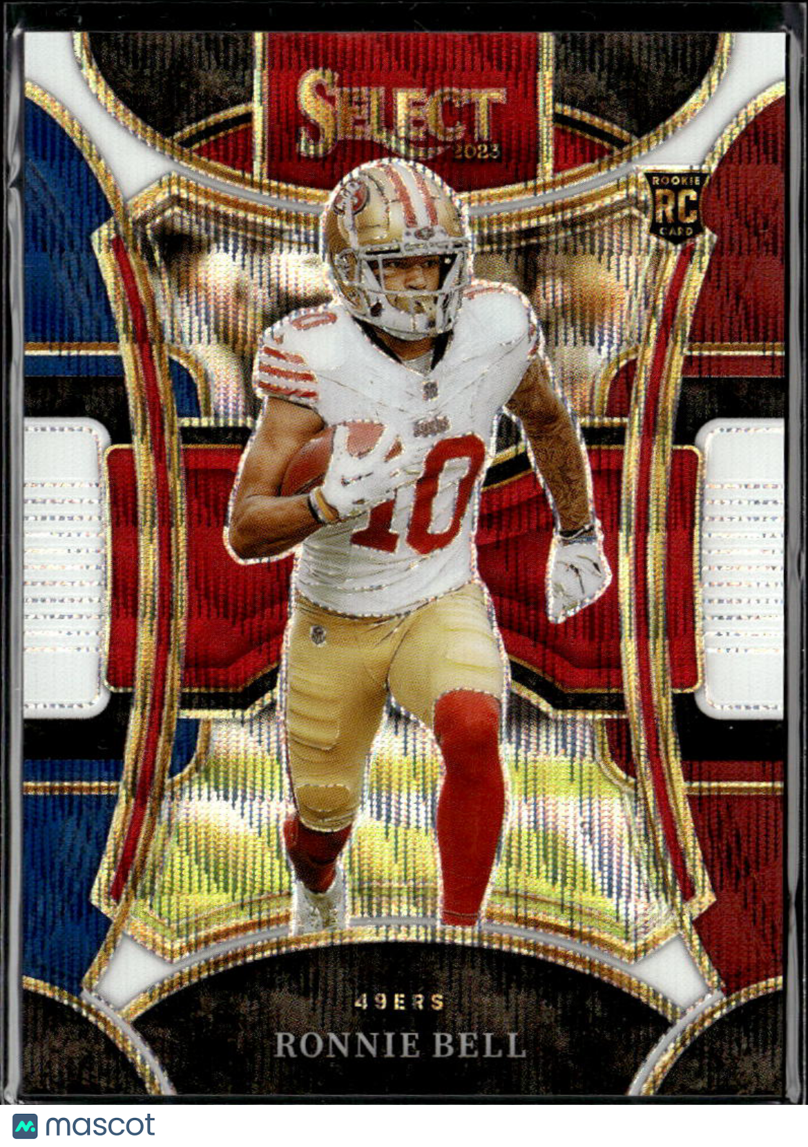 Ronnie Bell 2023 Select Tricolor RC /149 San Francisco 49ers