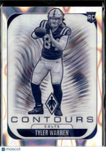 Tyler Warren 2025 Phoenix Contours RC /199 Indianapolis Colts