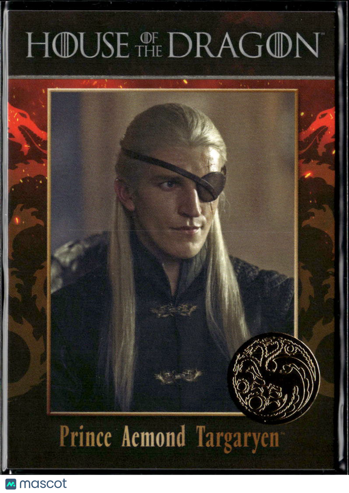 Aemond Targaryen Rittenhouse Game of Thrones House of the Dragon GOLD #40