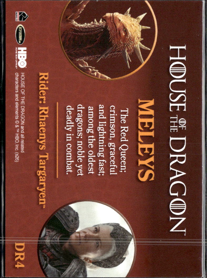 Meleys Rittenhouse Game of Thrones House of the Dragon #DR4