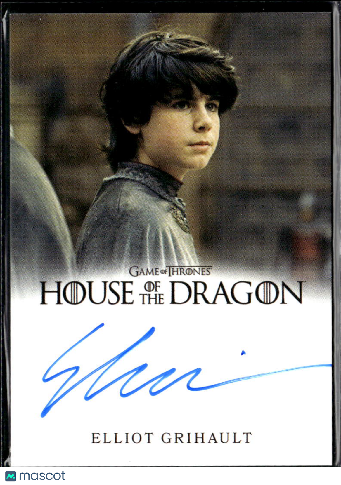 Elliott Grihault as Lucerys Velaryon Rittenhouse Game of Thrones Autograph