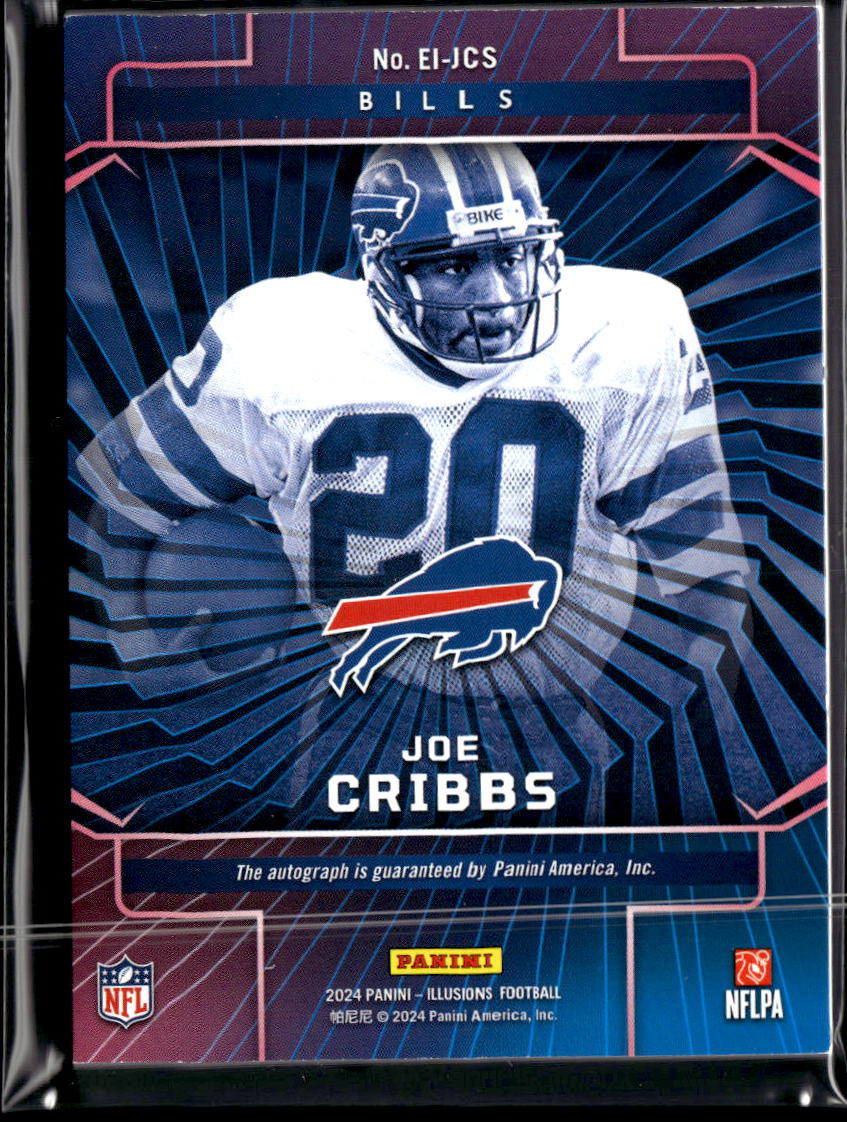 Joe Cribbs 2024 Illusions Auto Autograph 29/299 Buffalo Bills