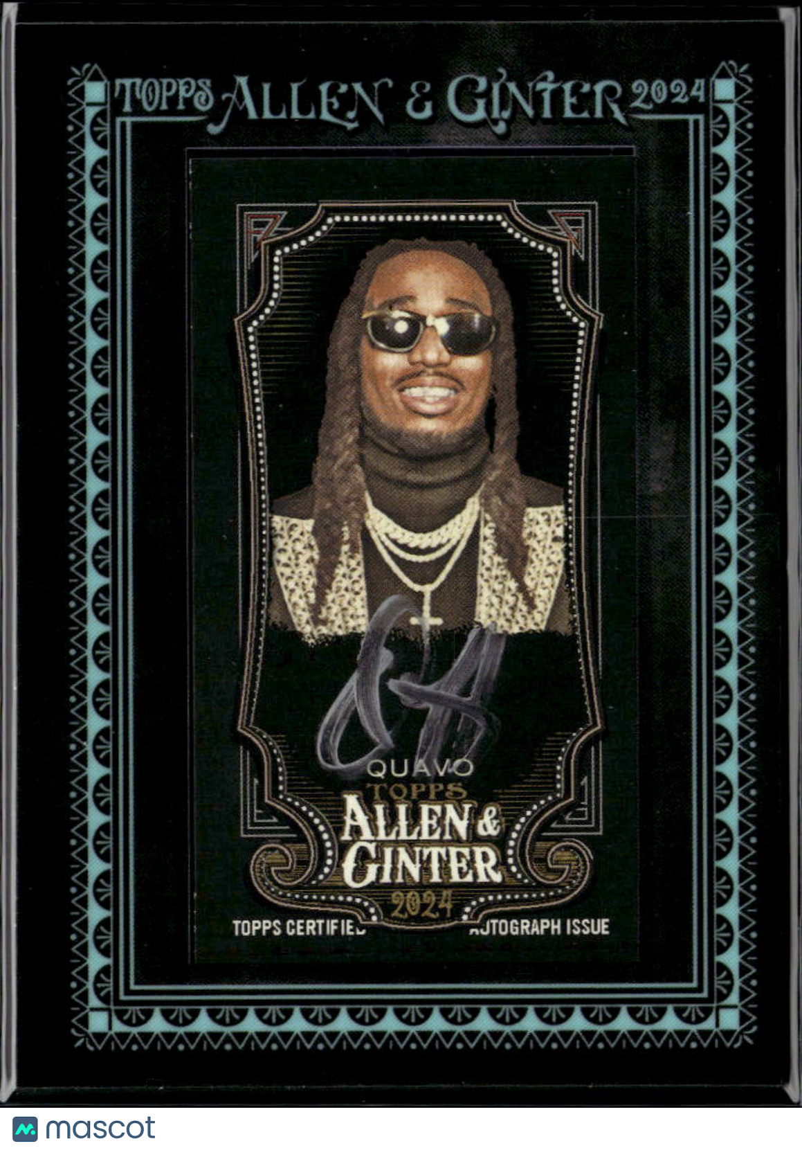 Quavo 2024 Allen & Ginter Silver Ink Auto Autograph MIGOS 11/25