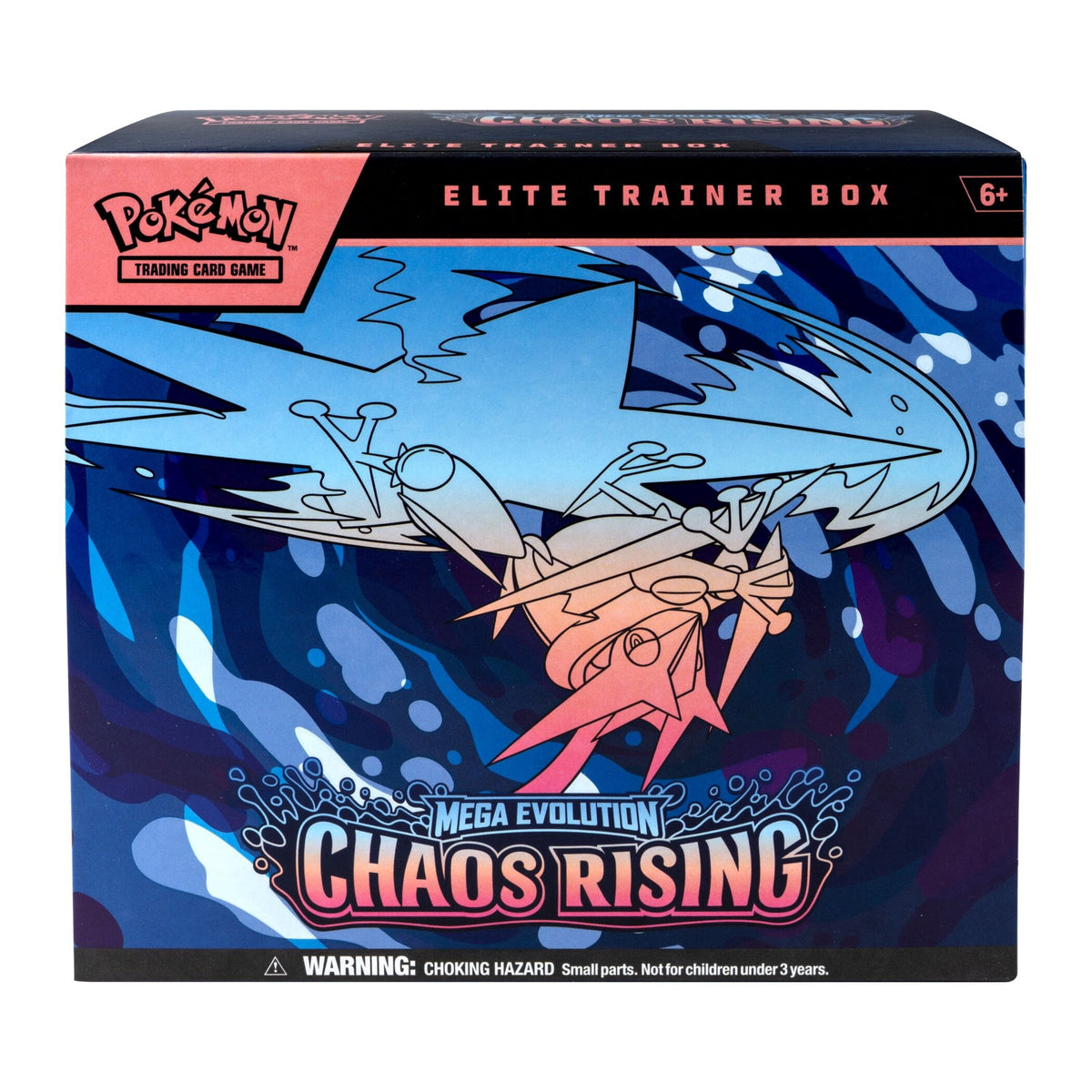 Pokémon Trading Card Game: Mega Evolution Chaos Rising Elite Trainer Box