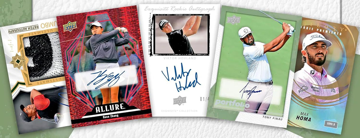 2024 Upper Deck Portfolio Golf Hobby Box