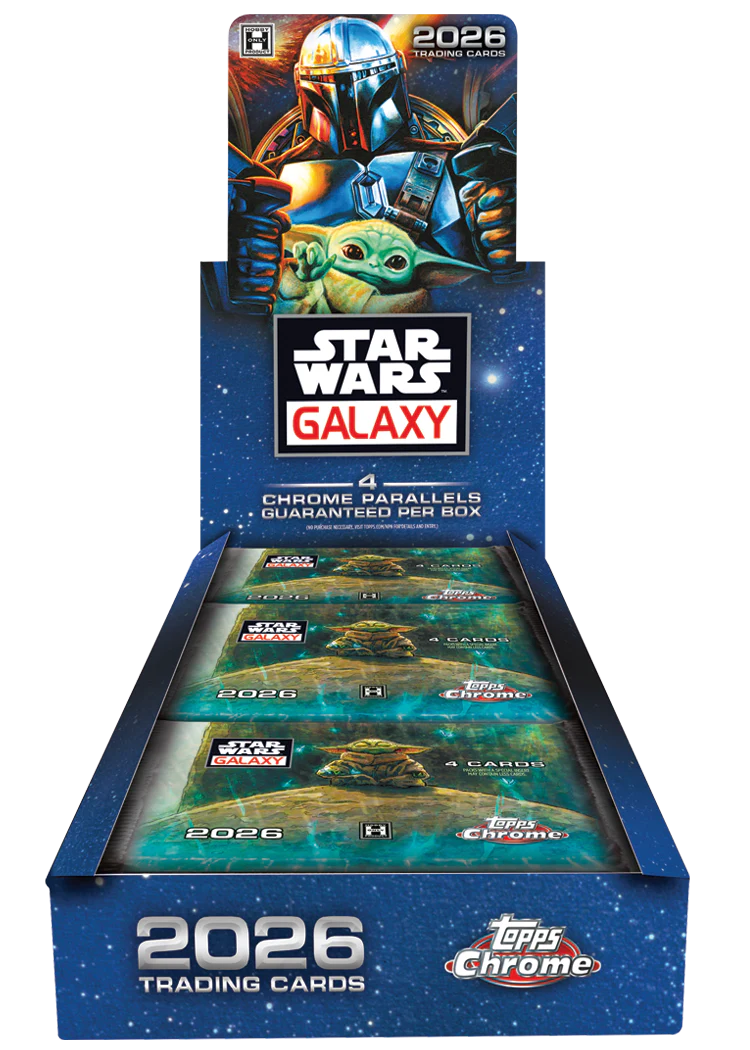 Topps 2026 Star Wars Chrome Galaxy Hobby Box