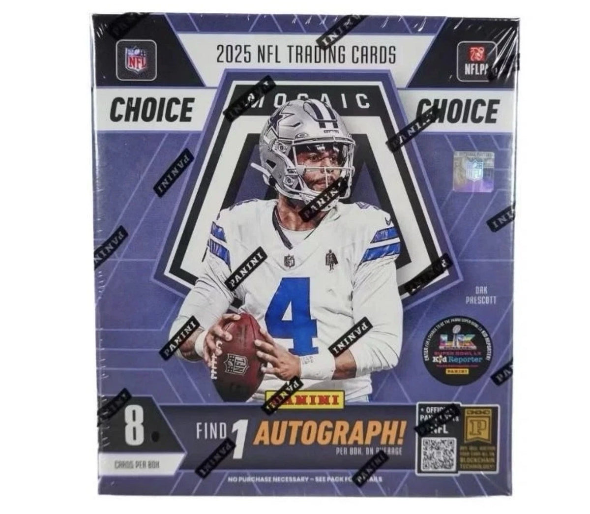 2025 Panini Mosaic Choice Football Hobby Box