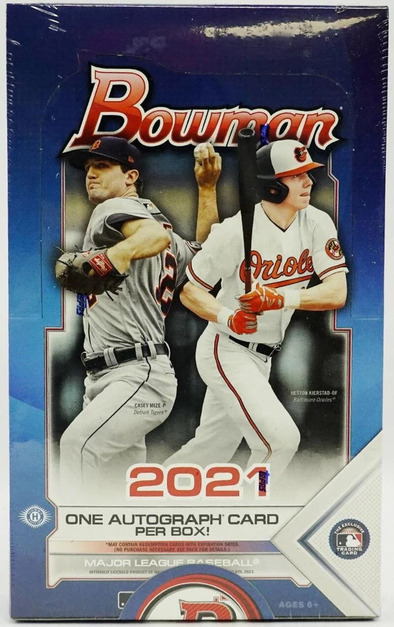 2021 Topps Bowman Baseball Hobby Box