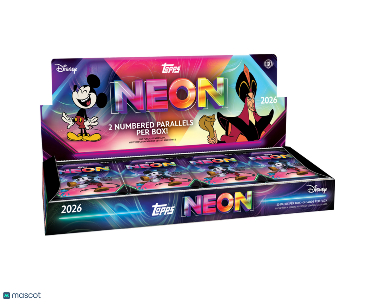 2026 Topps Disney Neon Hobby Box