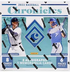 2022 Panini Chronicles Baseball Hobby Box
