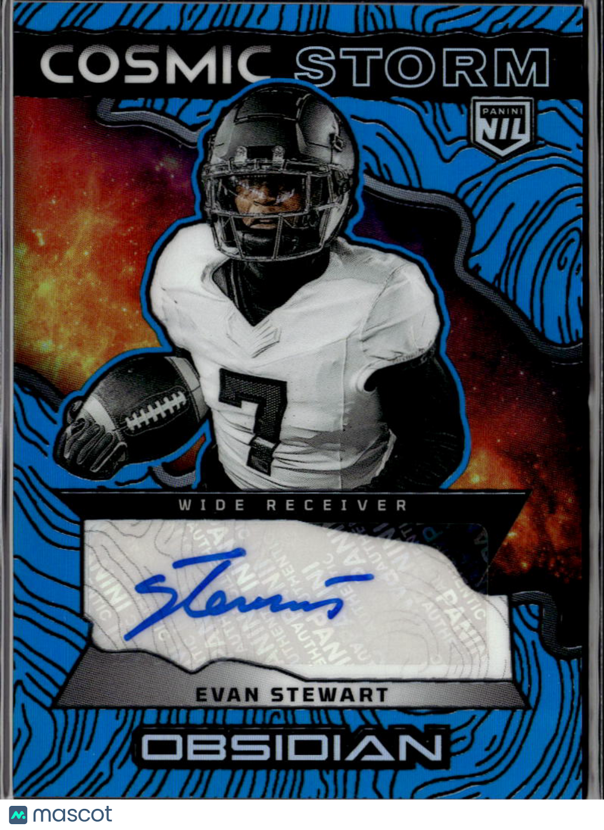 Evan Stewart 2026 Obsidian Auto Autograph Rookie RC Oregon Ducks 39/49