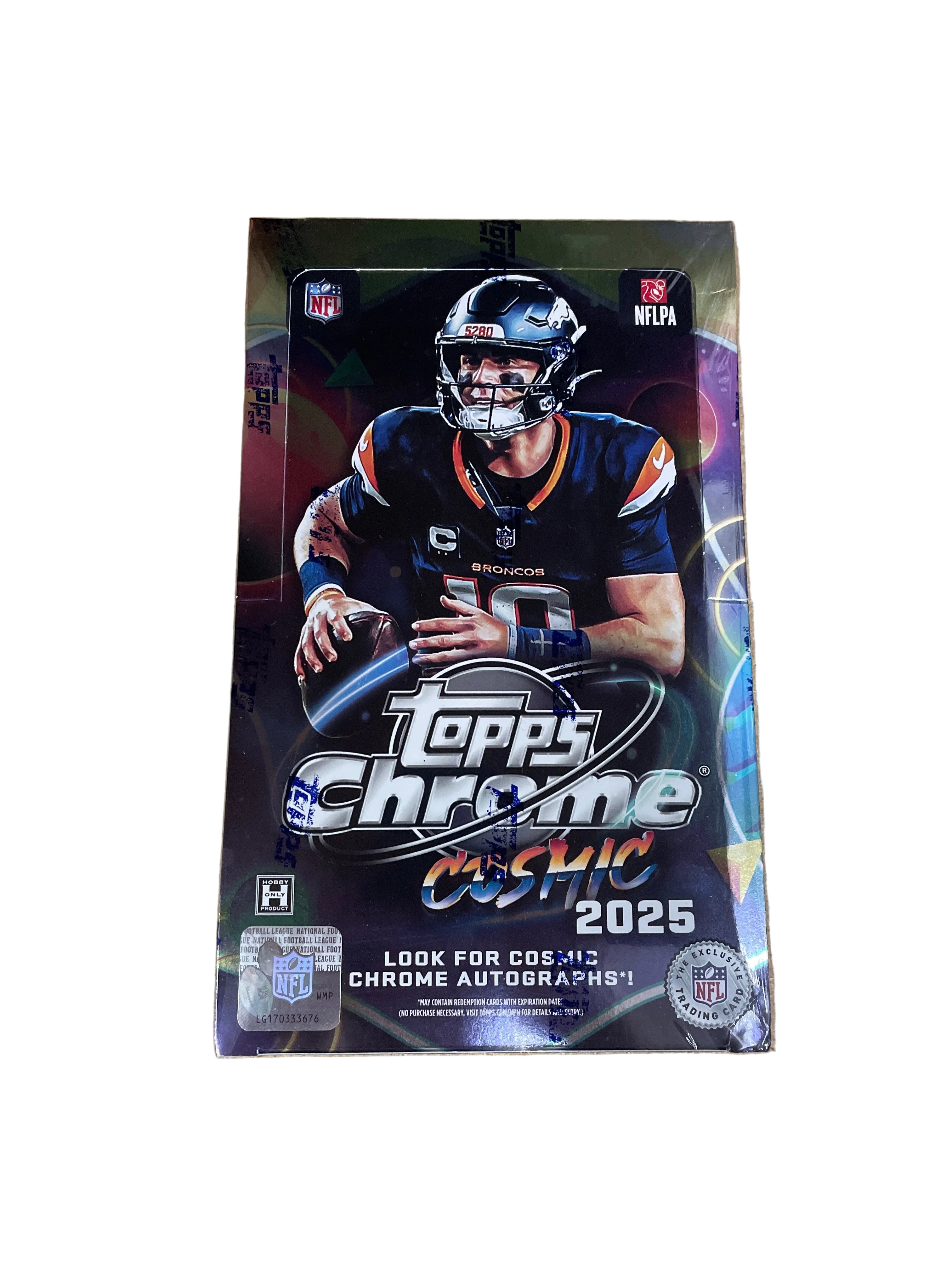 2025 Topps Chrome Cosmic Football Hobby Box
