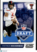 Patrick Mahomes II 2017 Score NFL Draft Rookie RC Texas Tech Kansas City Chiefs