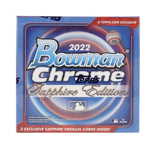 Topps 2022 Bowman Chrome Sapphire Baseball Hobby Box