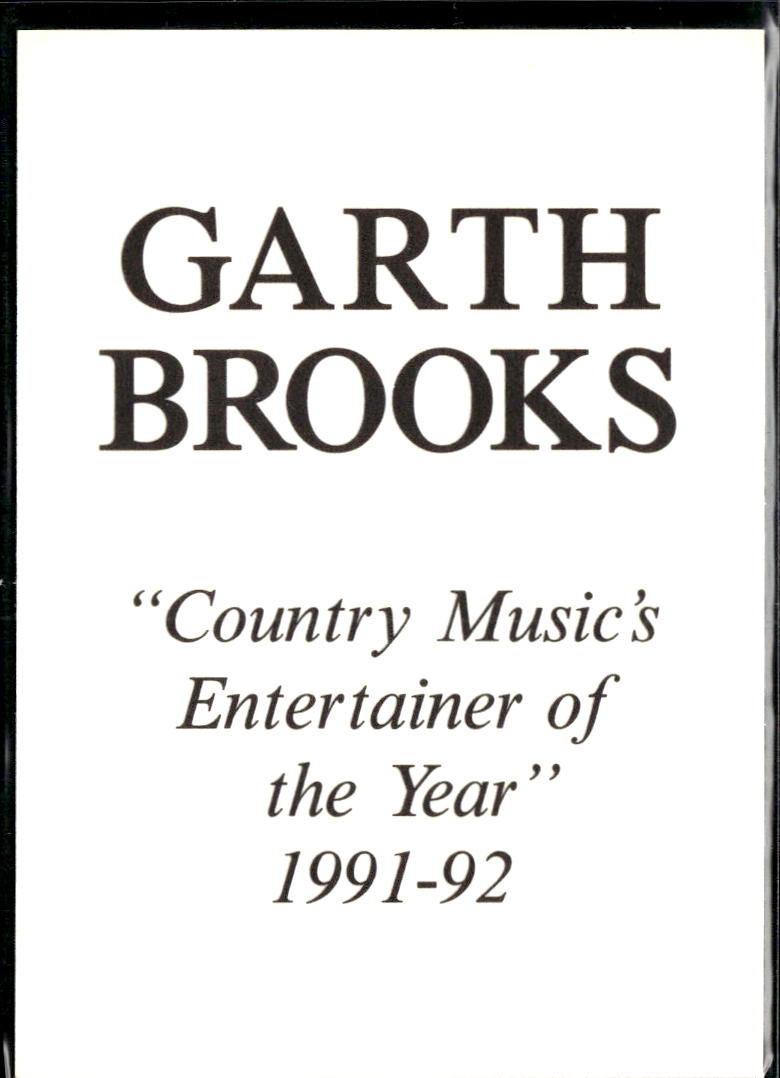 Garth Brooks 1991 Executive Sports Monthly