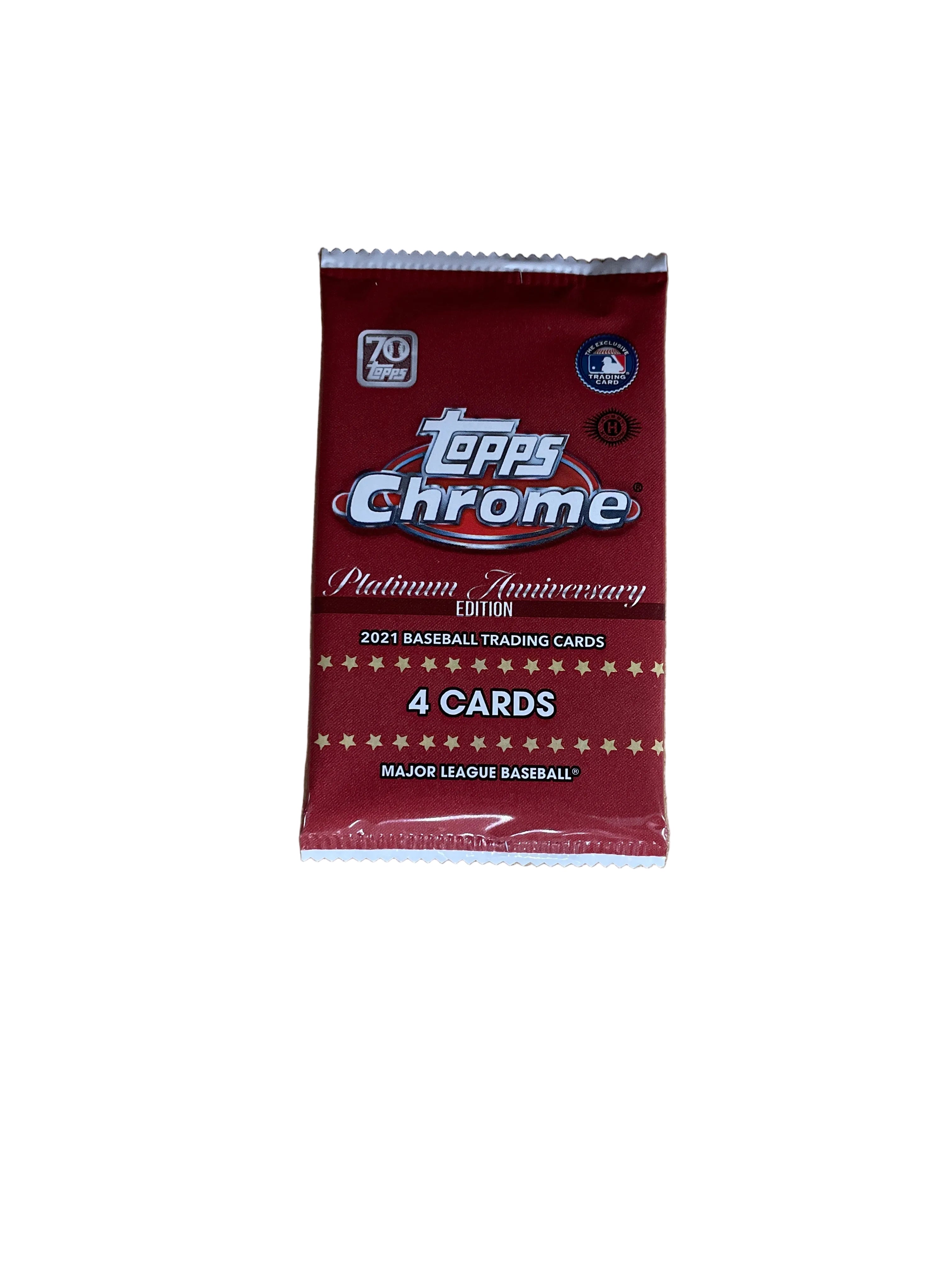 2021 Topps Chrome Platinum Baseball Pack