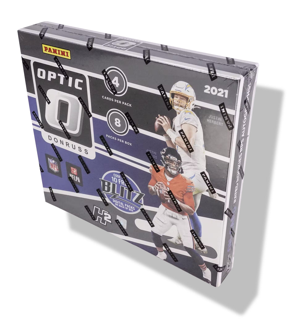 2021 Panini Donruss Optic Football H2 Hobby Hybrid Box