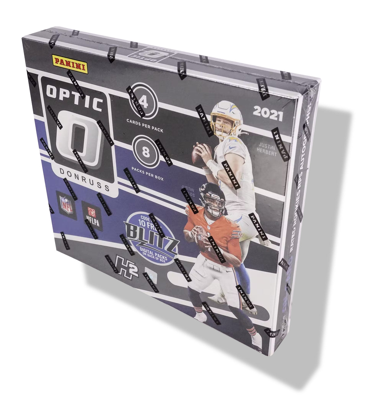 2021 Panini Donruss Optic Football H2 Hobby Hybrid Box