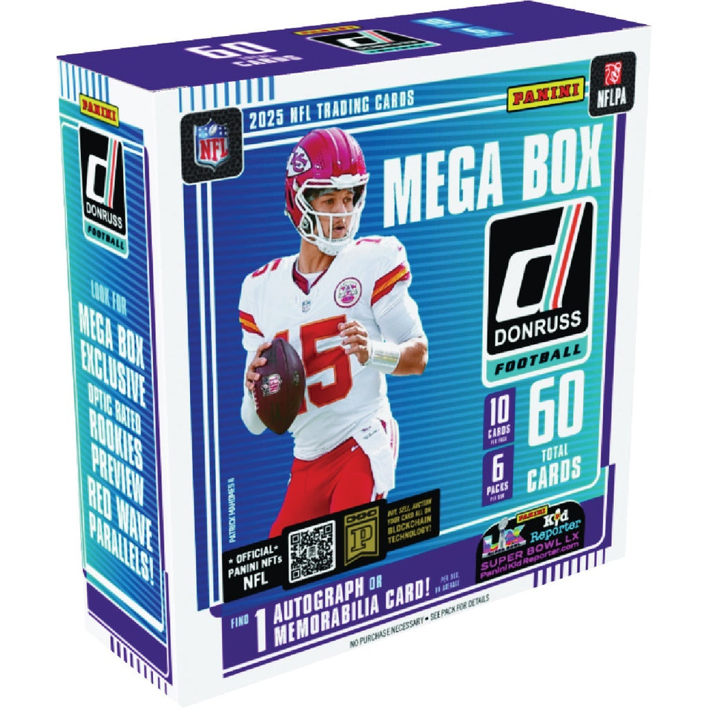 Panini 2025 Donruss Football Mega Box