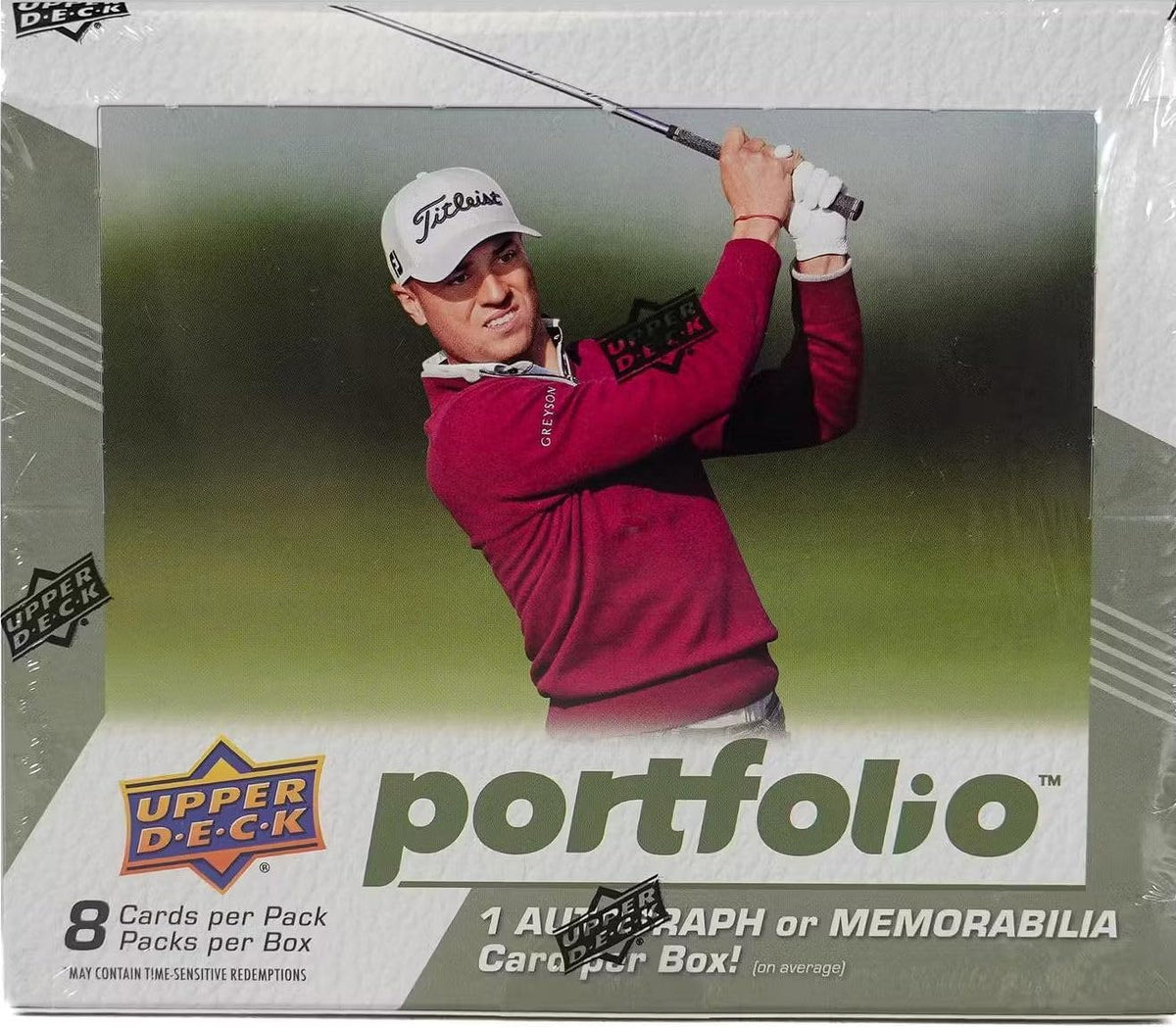 2024 Upper Deck Portfolio Golf Hobby Box