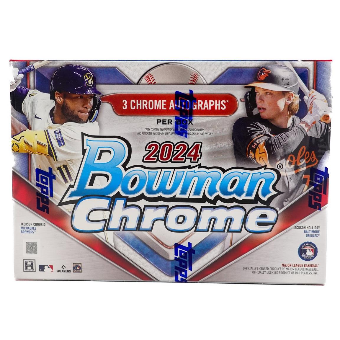 2024 Topps Bowman Chrome MLB Baseball HTA Choice Box