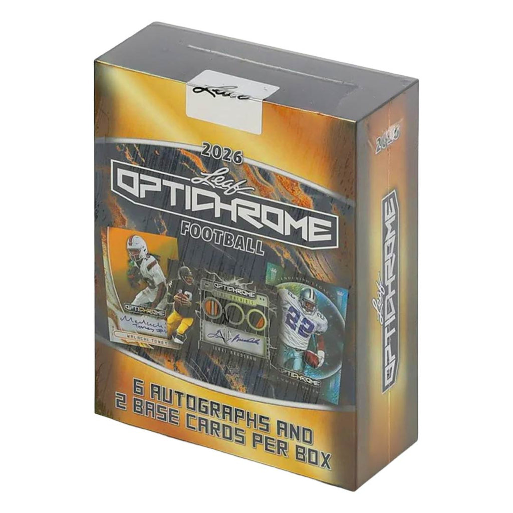 2026 Leaf Optichrome Football Hobby Box