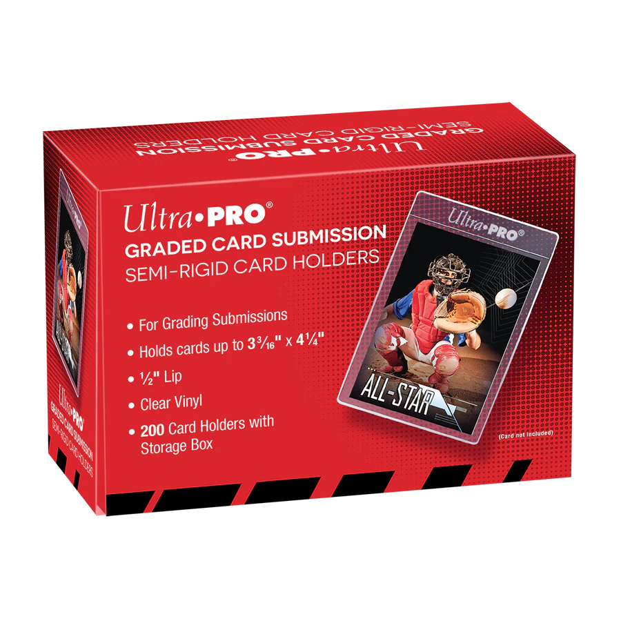 Card Grading Semi - Rigid Top Loaders (100 ct)