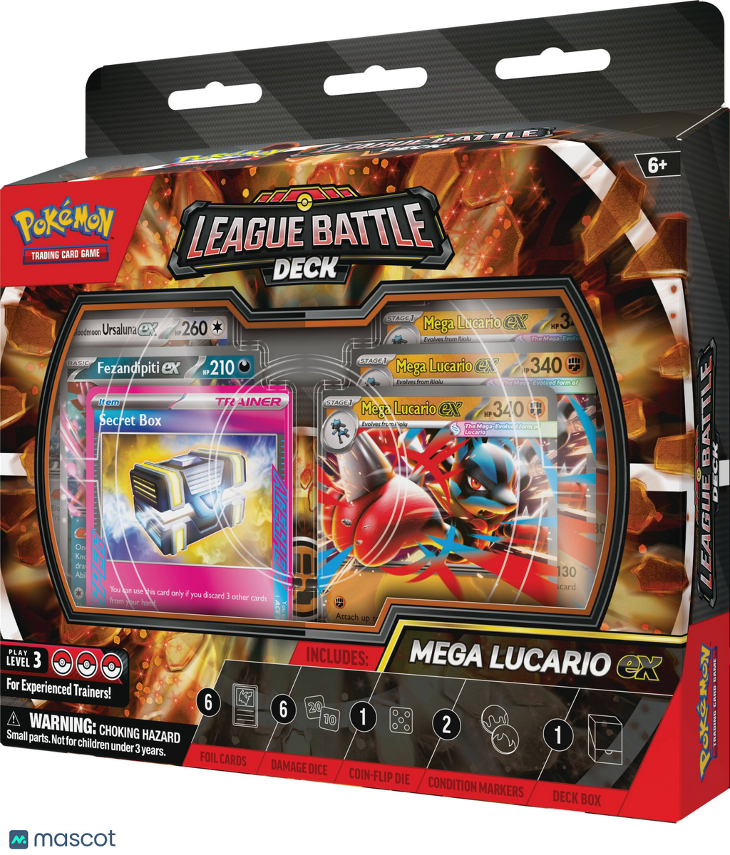 Pokemon TCG: Mega Lucario ex League Battle Deck
