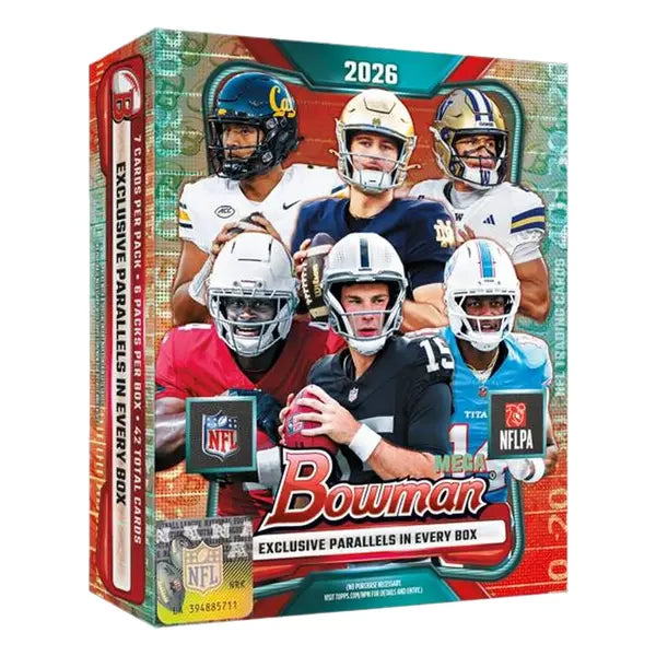 2026 Topps Bowman Football Mega Box