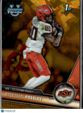 Brennan Presley 2023 Bowman Chrome Sapphire 1st GOLD /50 Oklahoma State OSU