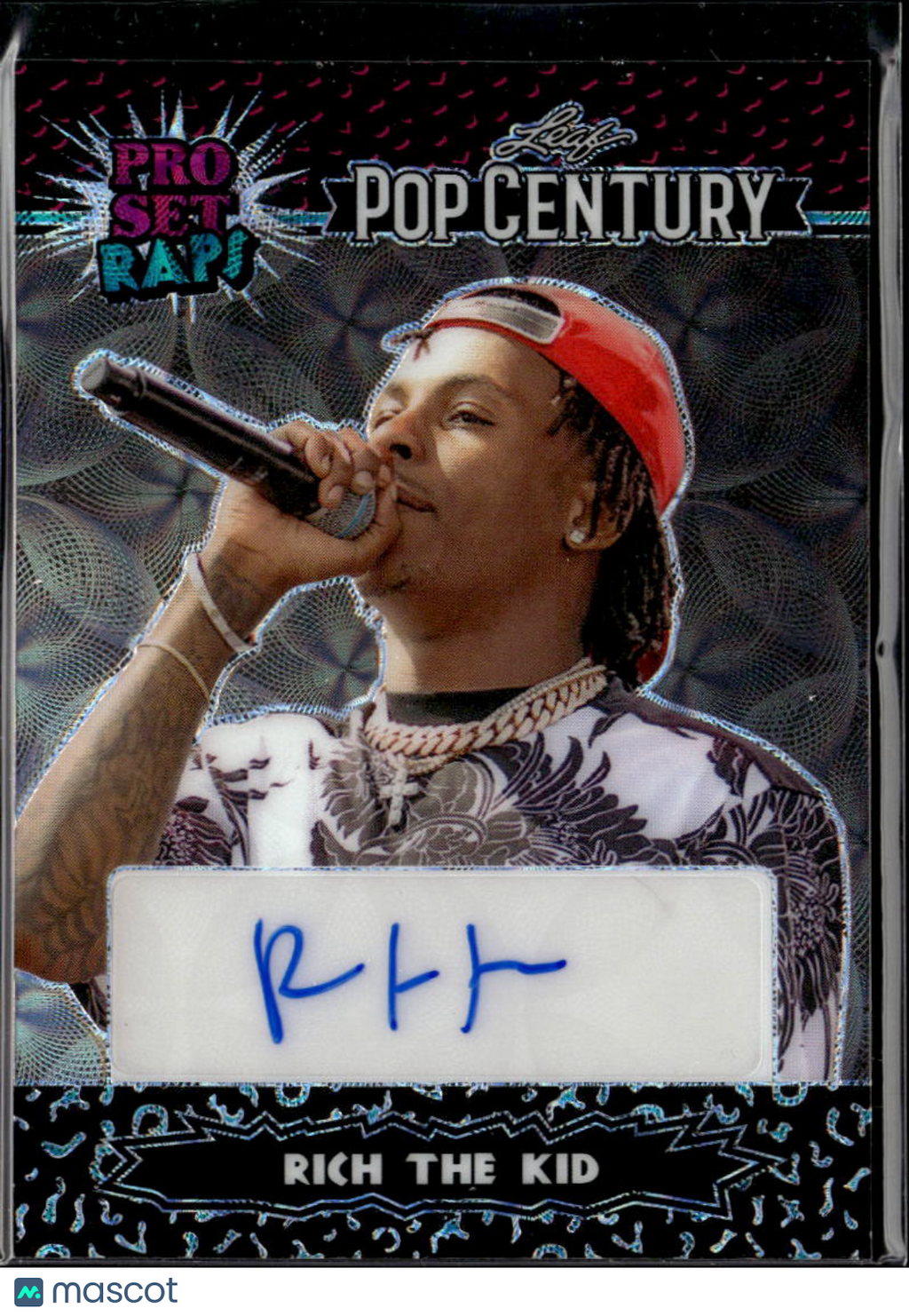 Rich The Kid 2023 Leaf Pop Century Raps Auto Autograph 4/4