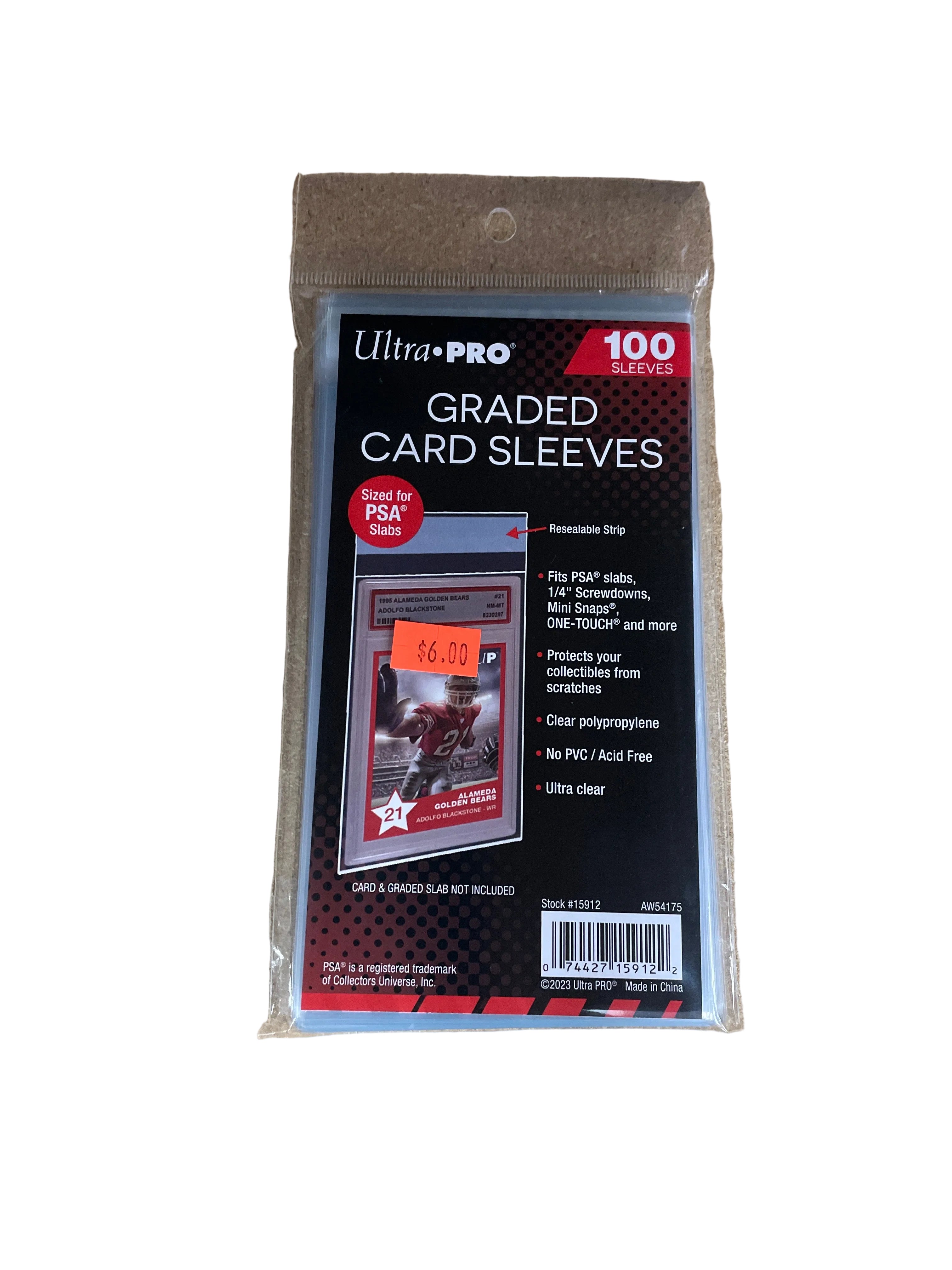 Graded Card Sleeves - PSA Size